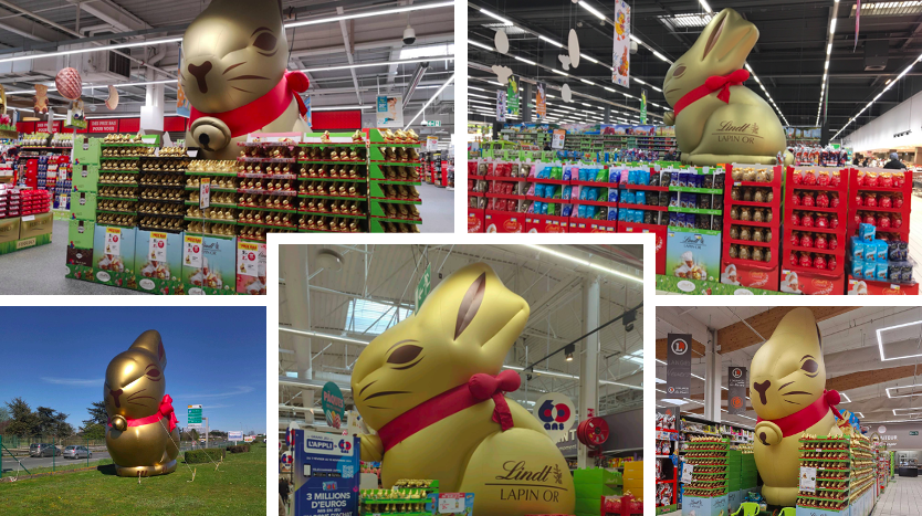 Les chocolats de Pâques de Lindt