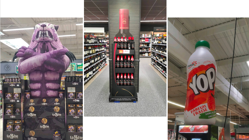 MEA La Bête, Vin rouge Rothschild et Yop